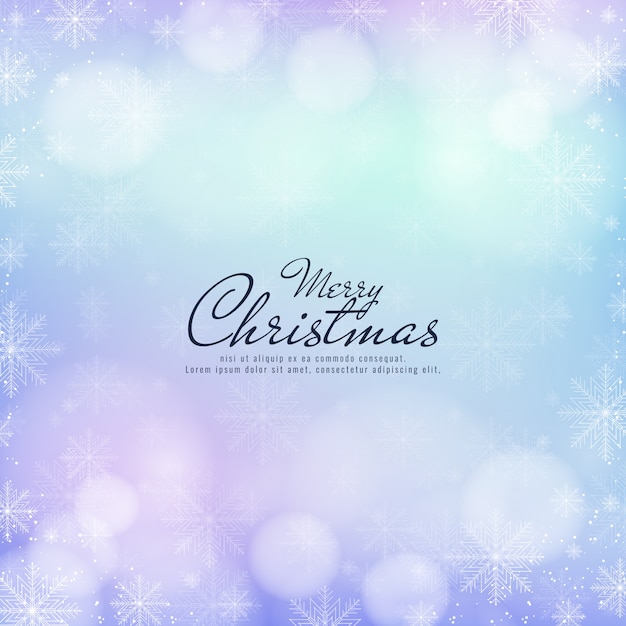 Abstract colorful Merry Christmas background