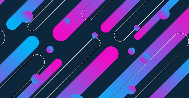 abstract colorful minimal geometric background design