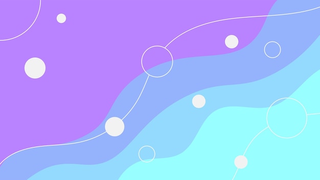Abstract colorful pastel wave background