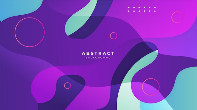 Abstract colorful purple pink shapes presentation background