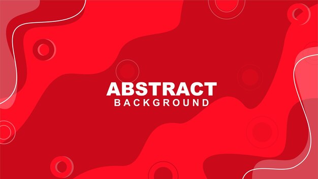 Abstract colorful red geometric background texture illustration with circles