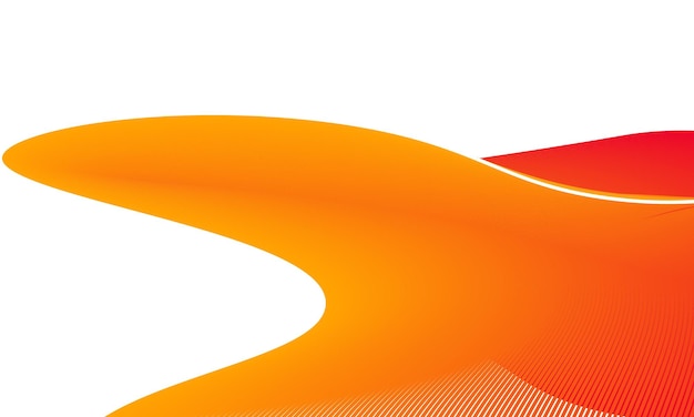 abstract colorful template vector background orange and red color woth wave blend