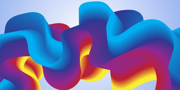 abstract colorful vector background color flow liquid wave for design