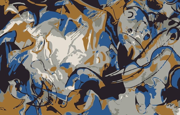 ABSTRACT COMPOSITION IN DIAGONAL SHAPES