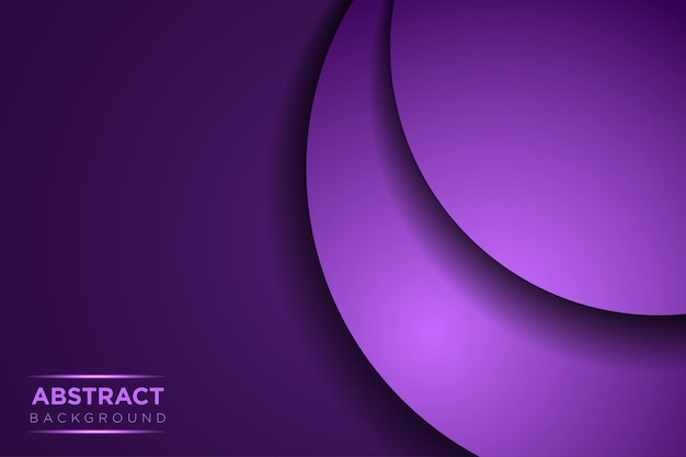 abstract curve purple paper overlap with text on dark blank space design modern luxury background