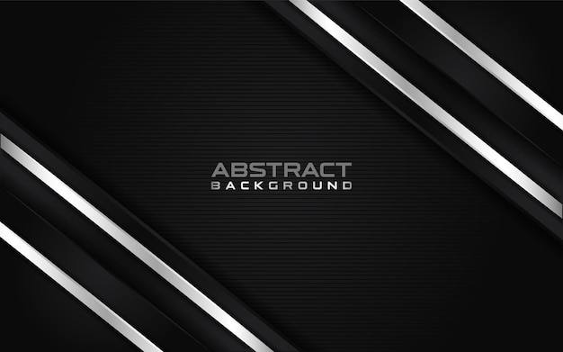 abstract dark and line silver background with textured design modern background illustration