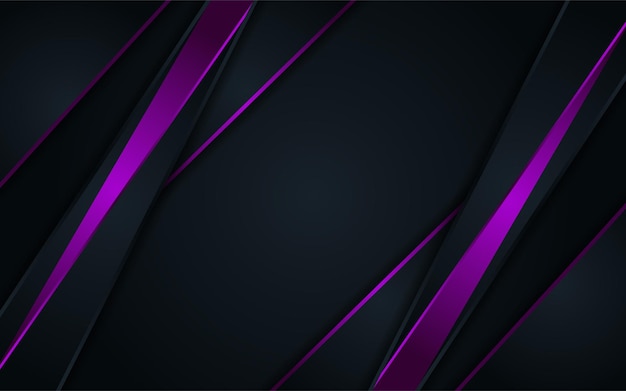 Abstract Dark Background Combined with Purple Lines