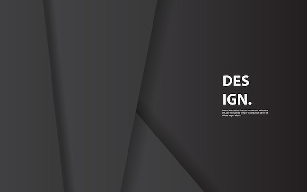 Abstract dark black square background