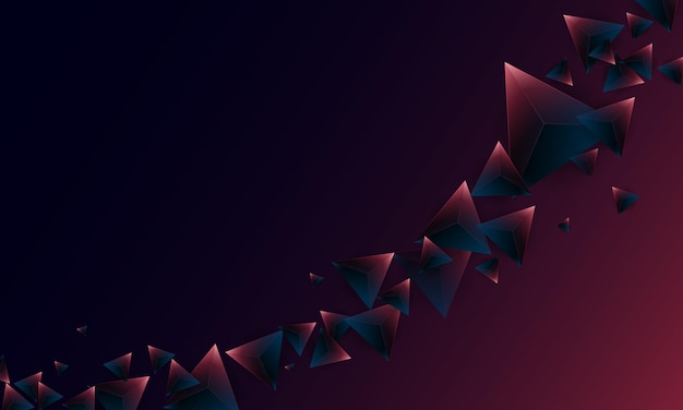 abstract dark purple background vector overlap layer on dark space for background design.