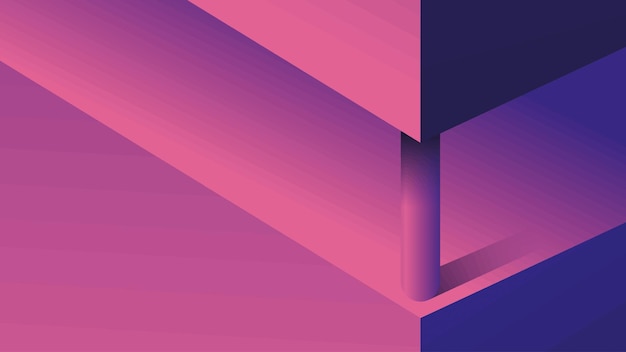 Abstract dark purple pink gradient desktop wallpaper vector