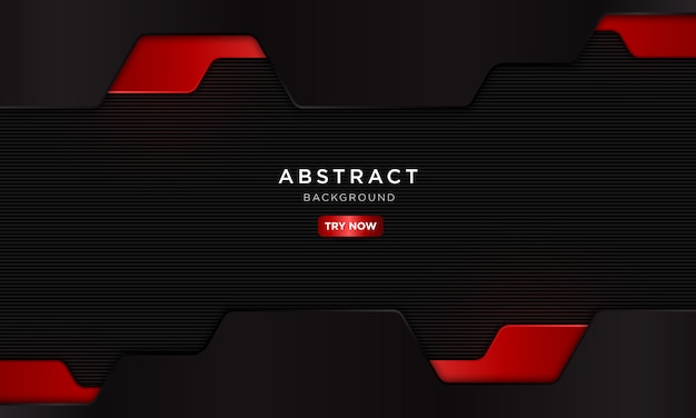 Abstract dark red background with overlapping shape, robotic concept  