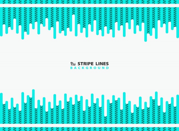 Abstract dash blue sky with black stripe lines pattern modern design background.