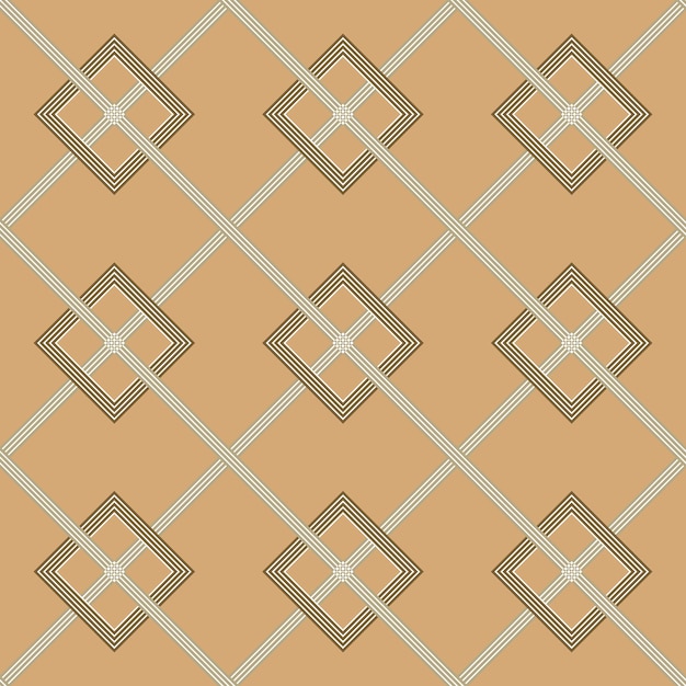 abstract diagonal stripes squares elegant interior complex geometric retro seamless vector pattern