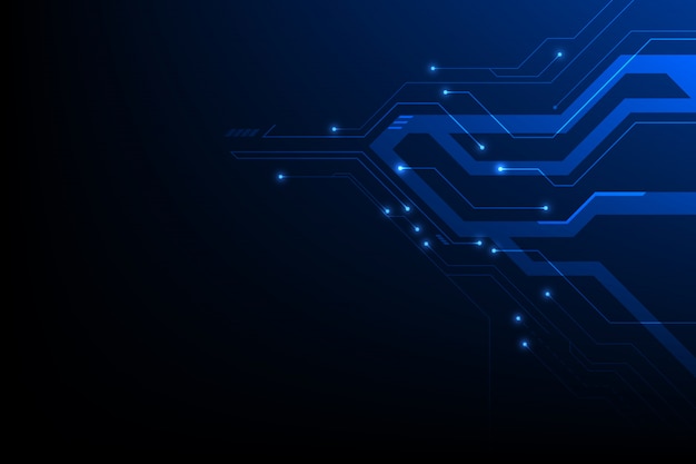 Abstract digital technology telecoms background, sci-fi  network computer circuit