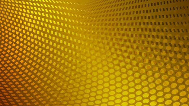 Abstract dots background in yellow colors