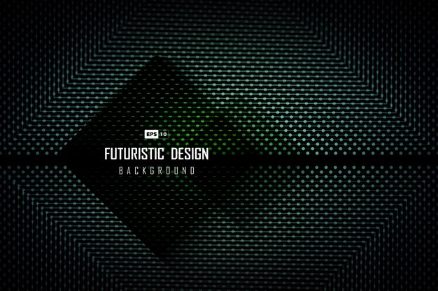 Abstract dots pattern of futuristic design background.