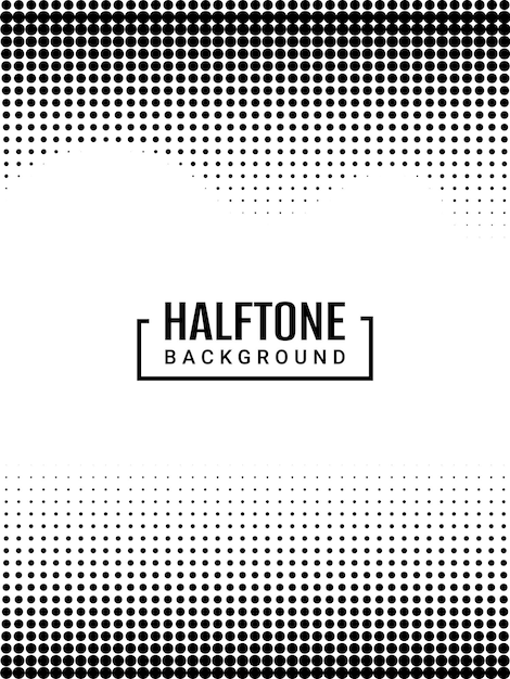 Abstract dotted halftone background