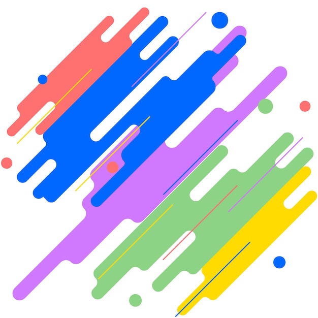 abstract dynamic color geometric background