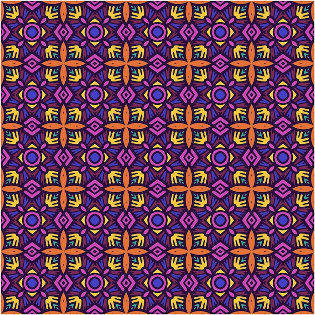 abstract ethnic pattern style