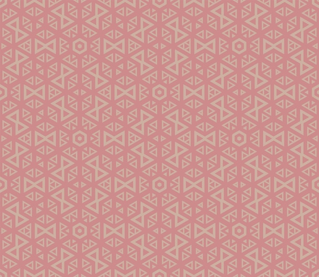 abstract fantasy thin line hexagon, triangle geometric seamless pattern. creative mosaic, tile
