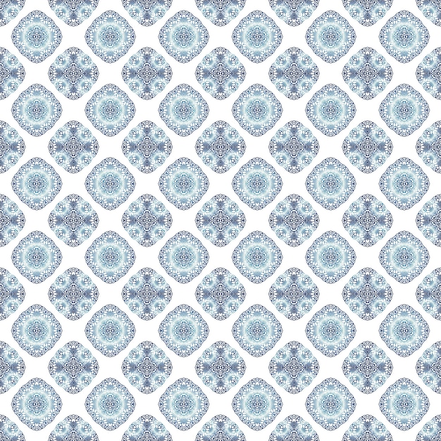 abstract floral decorative seamless pattern