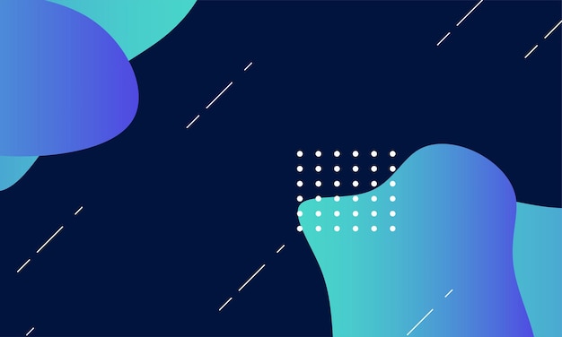 abstract fluid background with colorful gradient
