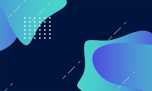 abstract fluid background with colorful gradient