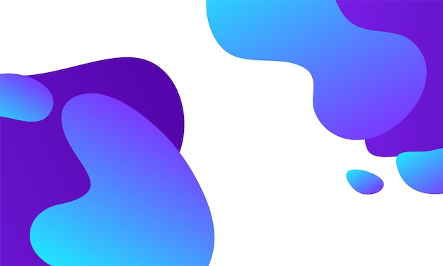 abstract fluid background with colorful gradient