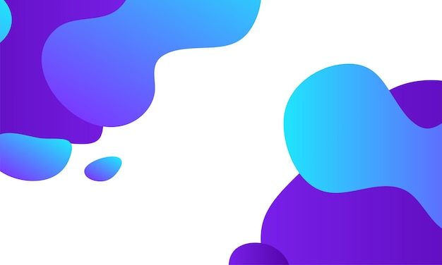 abstract fluid background with colorful gradient