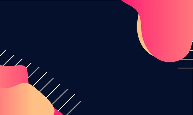 abstract fluid background with colorful gradient