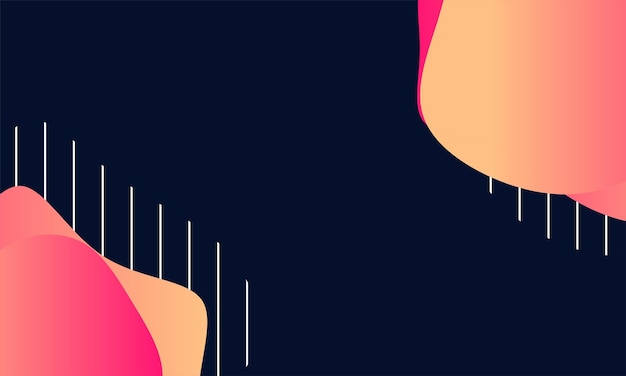 abstract fluid background with colorful gradient