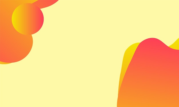 abstract fluid background with colorful gradient