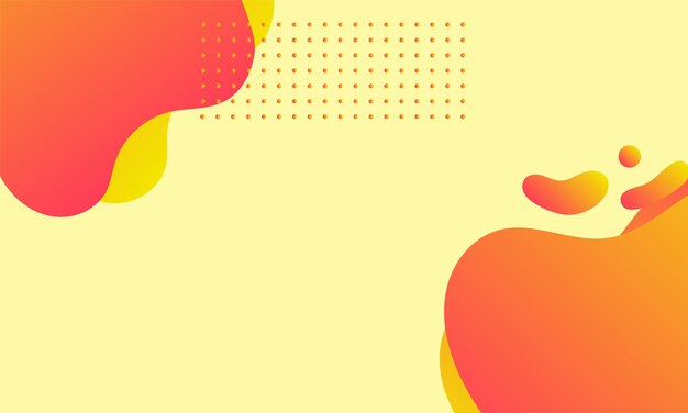 abstract fluid background with colorful gradient