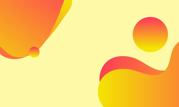 abstract fluid background with colorful gradient