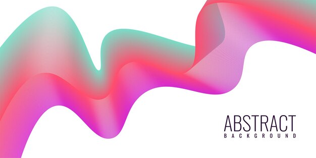 abstract fluid dynamic background illustration template design