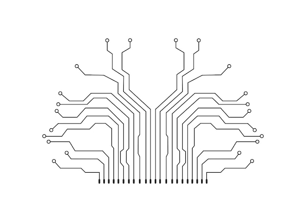 abstract futuristic technology circuit board computer motherboard processing