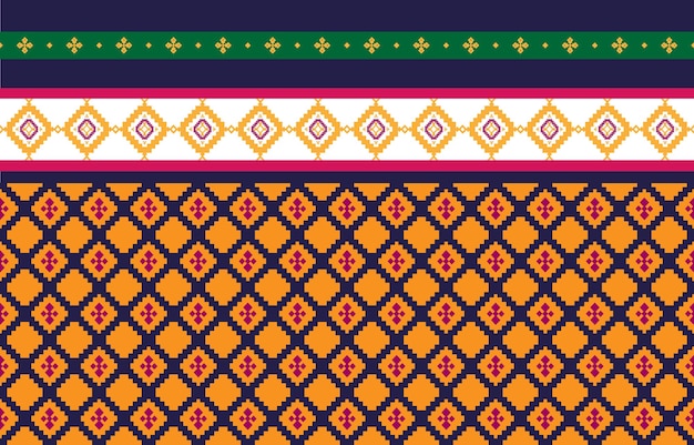 abstract geometric and tribal patterns usage design local fabric patterns geometric vector