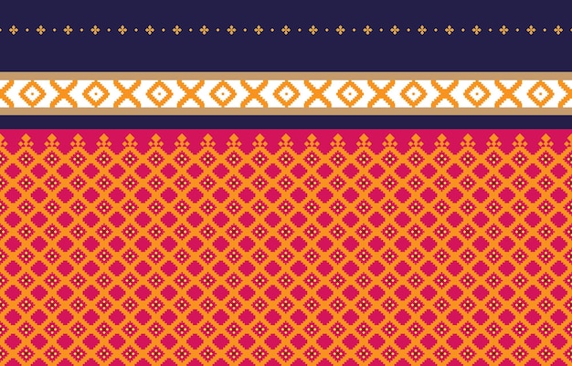 Abstract geometric and tribal patterns Usage design local fabric patterns geometric Vector