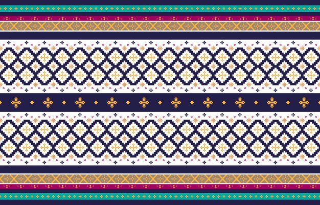 abstract geometric and tribal patterns, usage design local fabric patterns, geometric vector.
