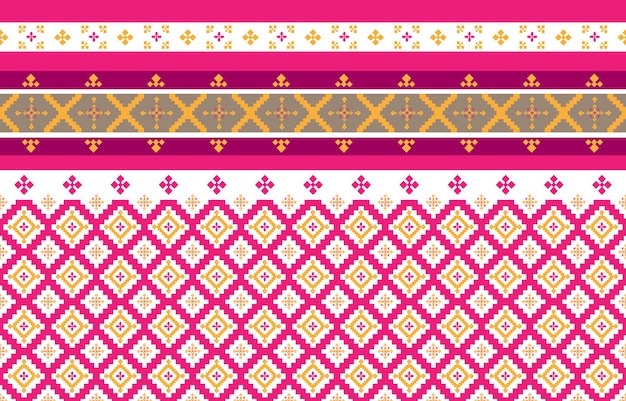 Abstract geometric and tribal patterns Used in cloth or printing industry geometric Vector