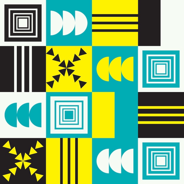 Abstract Geometric Background. Neo Geo Pattern. Abstract Pattern