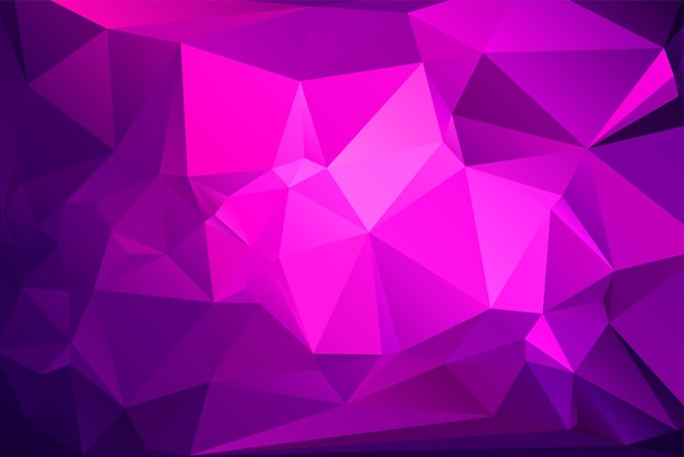 Abstract geometric background of triangular polygons Retro mosaic triangle bright trendy pattern for web business template brochure card poster banner design