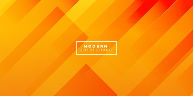 Abstract geometric background with beautiful orange color
