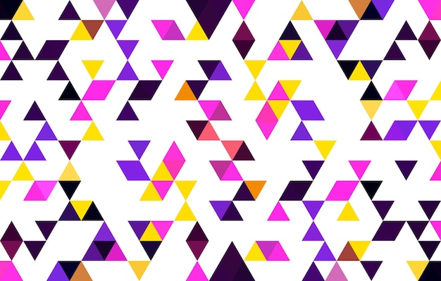 Abstract geometric background with magenta triangle shapes