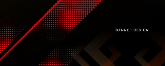 Abstract geometric elegant modern pattern colorful banner background vector