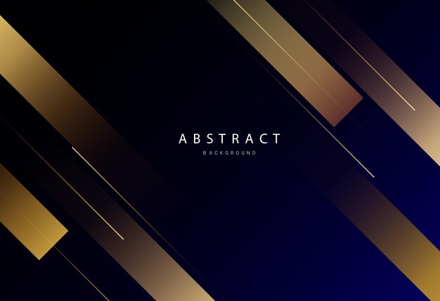 Abstract geometric gold concept shiny design background