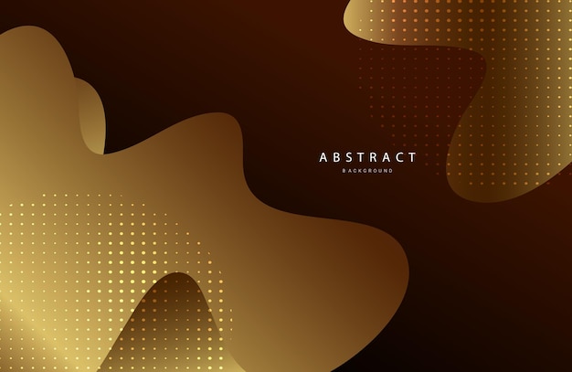 Abstract geometric gold concept shiny design background