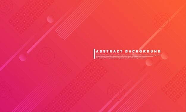 Abstract Geometric Gradient Background Template