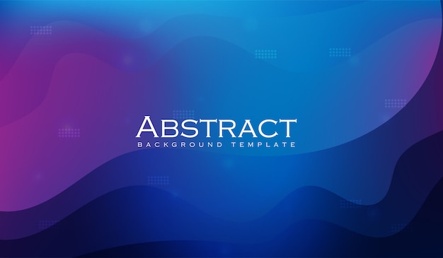 Abstract Geometric Gradient Background Template