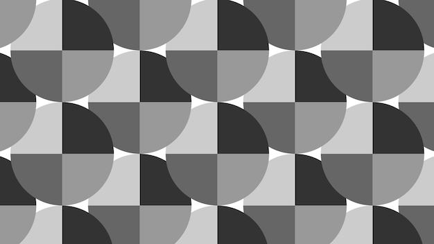 Abstract geometric grayscale pattern